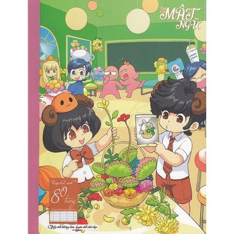 Tập Học Sinh Lớp Học Mật Ngữ 80 Trang (4 Ôly)