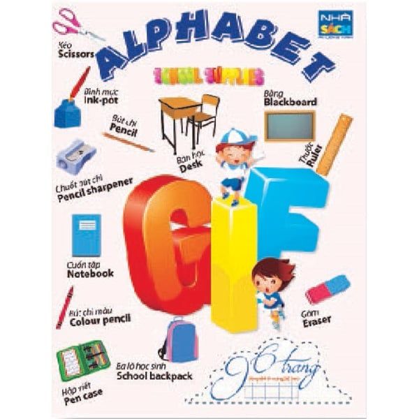 Tập Học Sinh PNC 96T DL70 4 oli - Alphabet