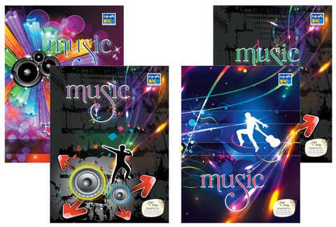 Tập Vở Học Sinh Music 200 Trang