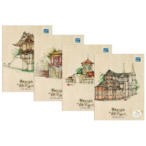 Tập Vở Học Sinh Phong Cảnh Việt Nam 200 Trang