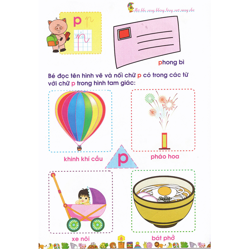 Tập Tô Chữ Cái Q3-Bé Vào Lớp 1