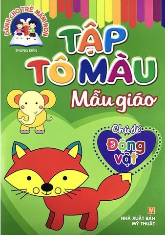 Tập Tô Màu Mẫu Giáo - Chủ Đề Động Vật