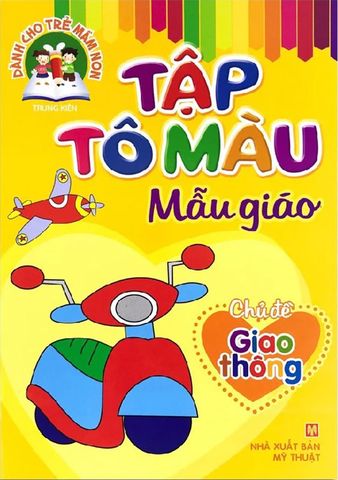 Tập Tô Màu Mẫu Giáo - Chủ Đề Giao Thông