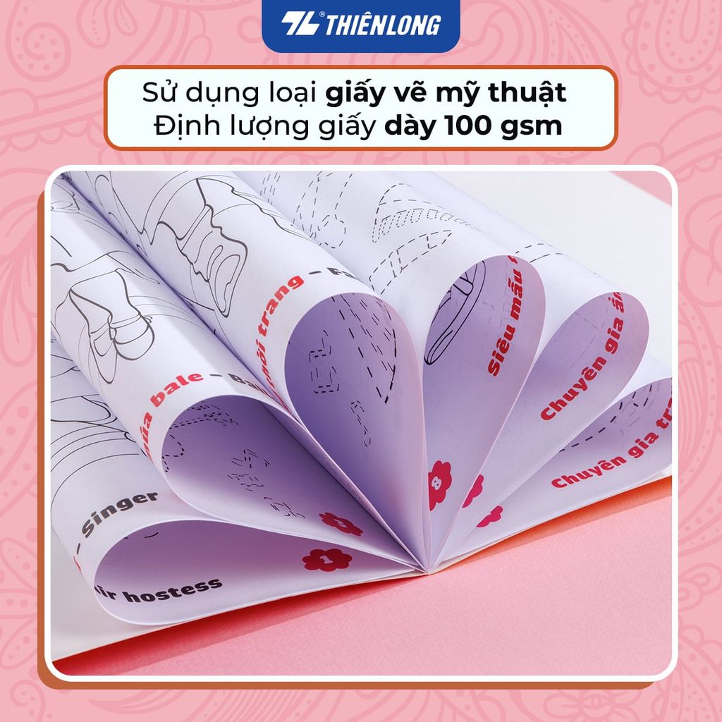 Tập Tô Màu - Coloring Book Thiên Long Colokit