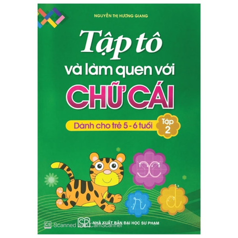 Tập Tô Và Làm Quen Với Chữ Cái Tập 2 (5-6 Tuổi)