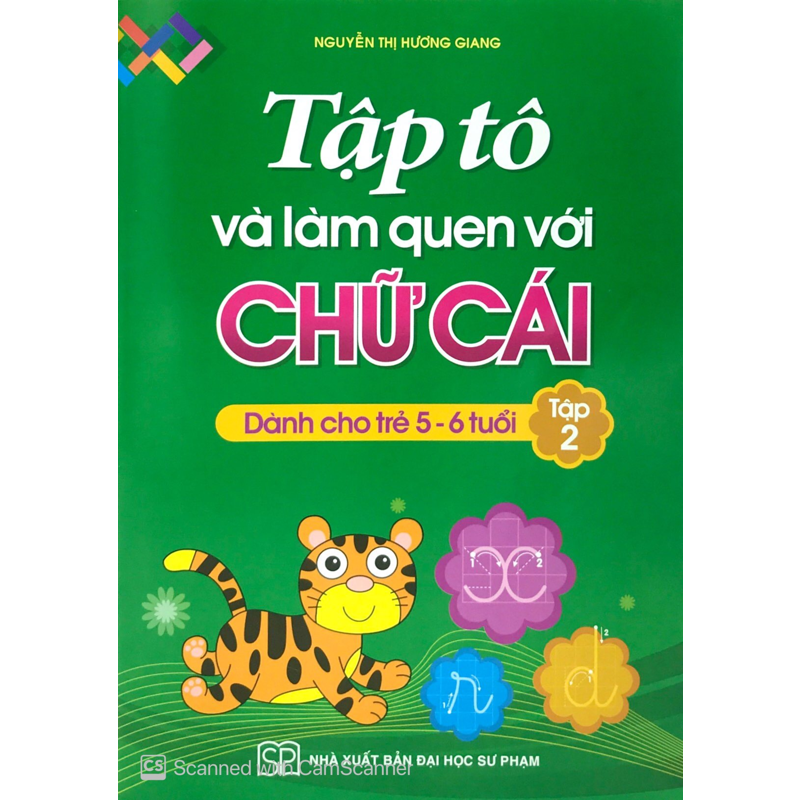 Tập Tô Và Làm Quen Với Chữ Cái Tập 2 (5-6 Tuổi)