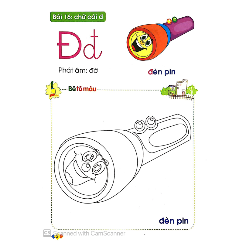 Tập Tô Và Làm Quen Với Chữ Cái Tập 2 (5-6 Tuổi)