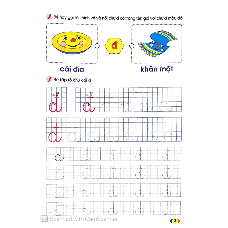 Tập Tô Và Làm Quen Với Chữ Cái Tập 2 (5-6 Tuổi)