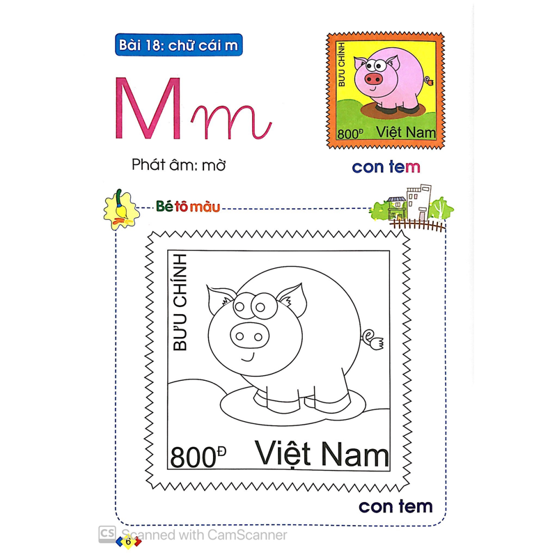 Tập Tô Và Làm Quen Với Chữ Cái Tập 2 (5-6 Tuổi)