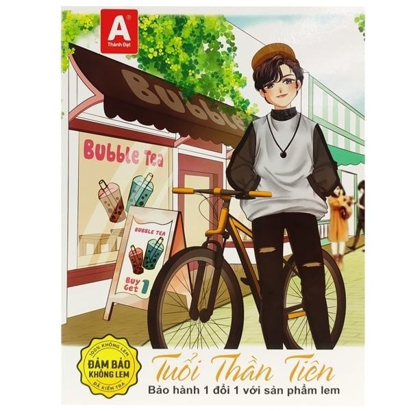 Tập Học Sinh 96tr Thành Đạt - Tuổi Thần Tiên A5 ĐL70gsm 4oly (Giao mẫu ngẫu nhiên)