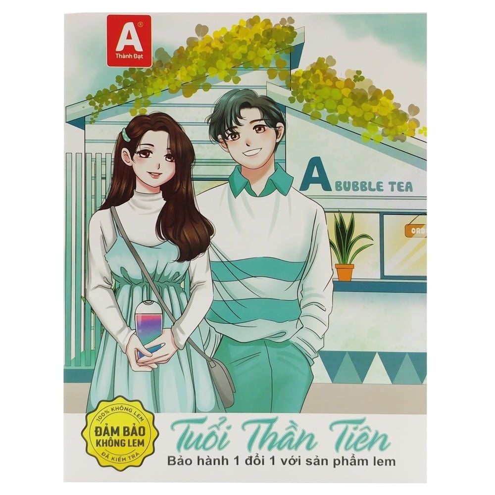 Tập Học Sinh 96tr Thành Đạt - Tuổi Thần Tiên A5 ĐL70gsm 4oly (Giao mẫu ngẫu nhiên)