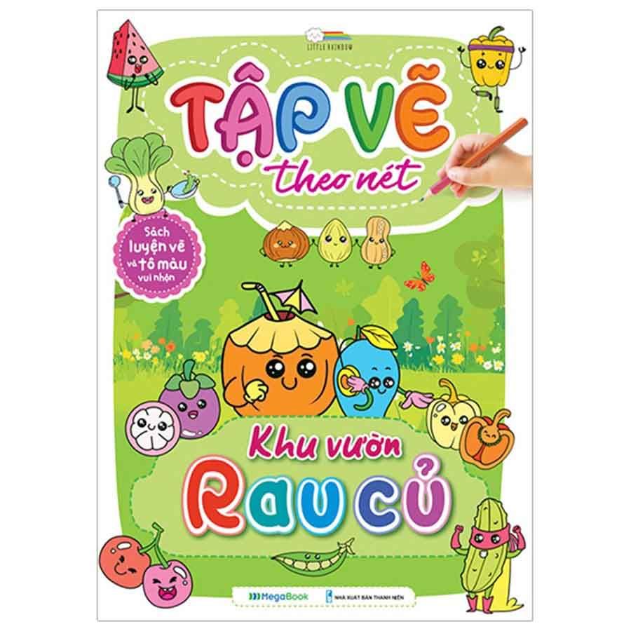 Tập Vẽ Theo Nét - Khu Vườn Rau Củ