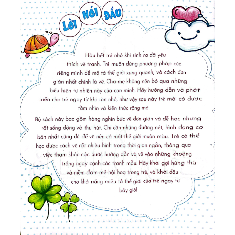 Tập Vẽ Với Chì Màu-Cây Cỏ Hoa Lá
