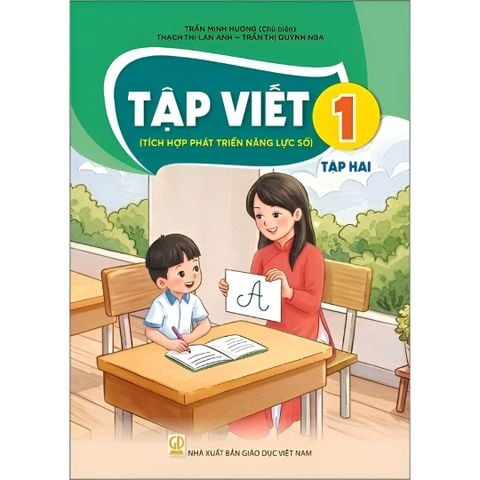 Tập Viết 1 - Tập 2 (Tích Hợp Phát Triển Năng Lực Số) (Phiên Bản 2026)