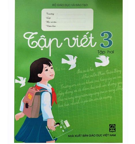Sách Giáo Khoa Tập Viết Lớp 3 Tập 2 Năm 2021