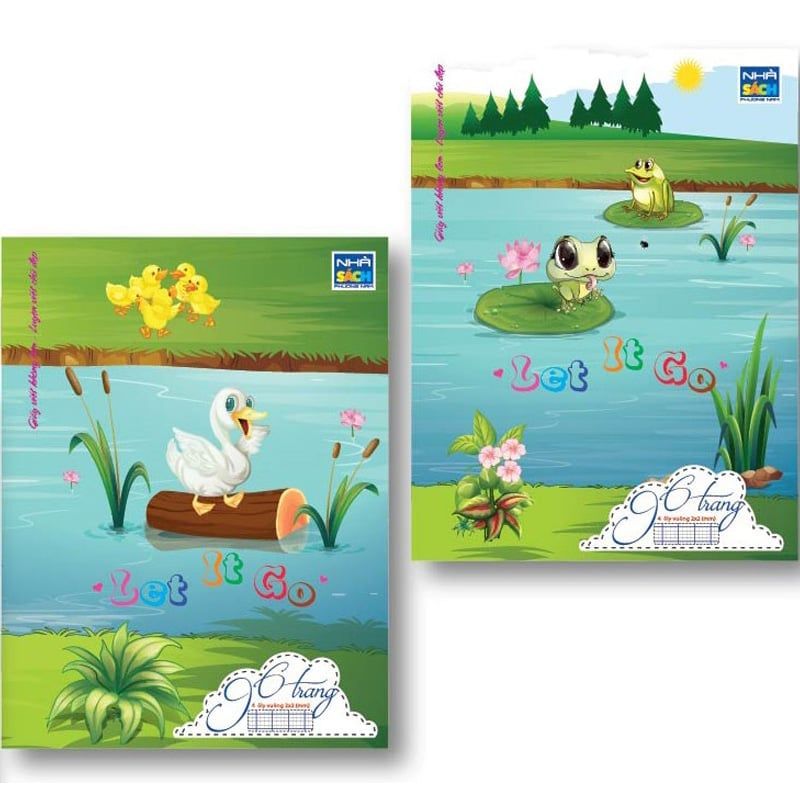 Tập Vở Học Sinh Let It Go 96 Trang (4 ôly)