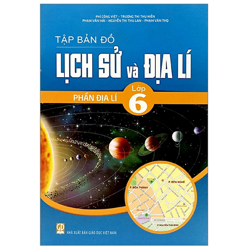 Tập Bản Đồ Lịch Sử Và Địa Lí Lớp 6- Phần Địa Lí