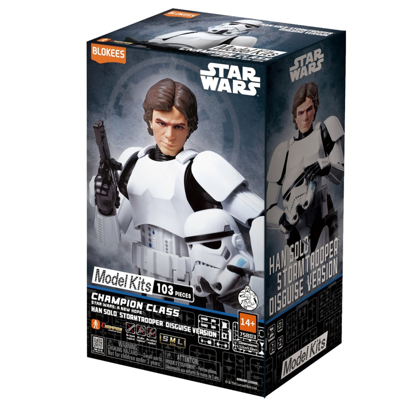 Blokees Mô Hình Star Wars : A New Hope Cc03 Han Solo Stormtrooper Ew04 (Lnv)