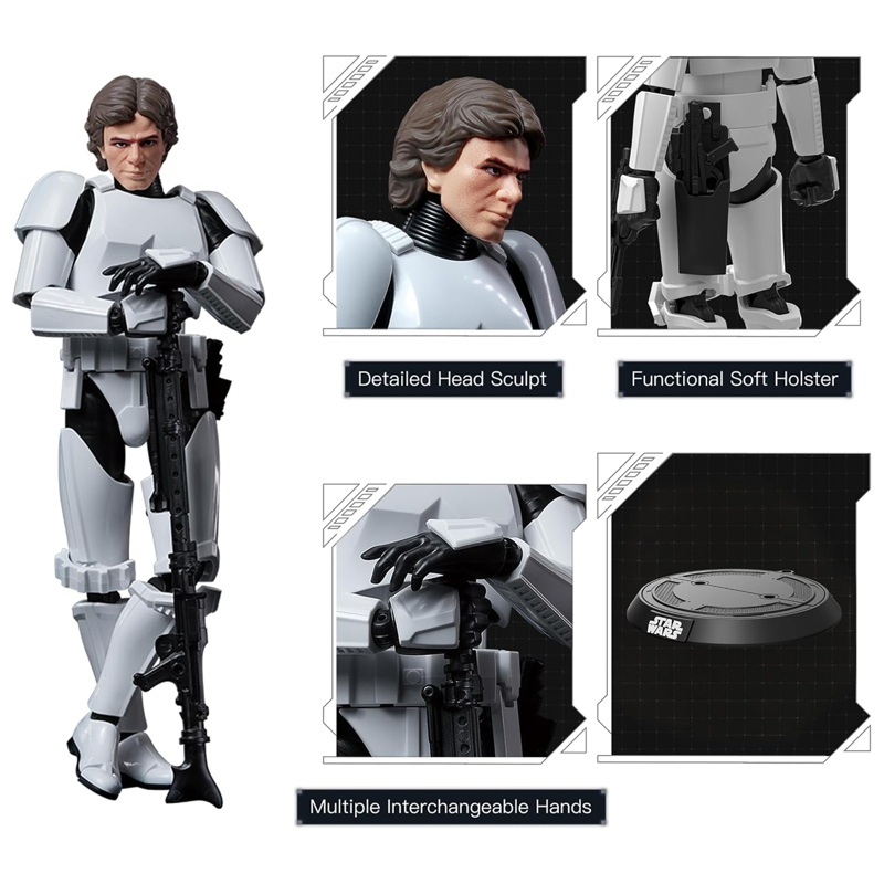 Blokees Mô Hình Star Wars : A New Hope Cc03 Han Solo Stormtrooper Ew04 (Lnv)
