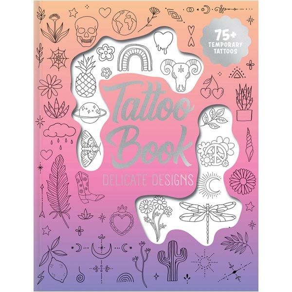 Tattoo Activity Book - Delicate Designs