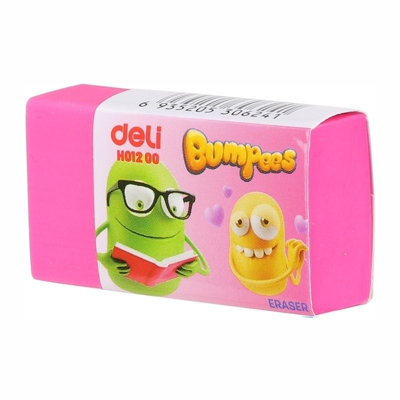 Deli – Gôm Tẩy Hình Hoạt Hình Loại Nhỏ EH01200 (Giao màu ngẫu nhiên)