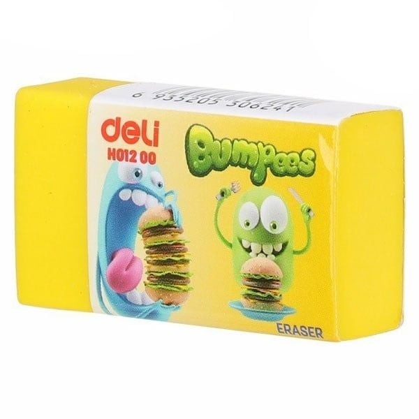 Deli – Gôm Tẩy Hình Hoạt Hình Loại Nhỏ EH01200 (Giao màu ngẫu nhiên)