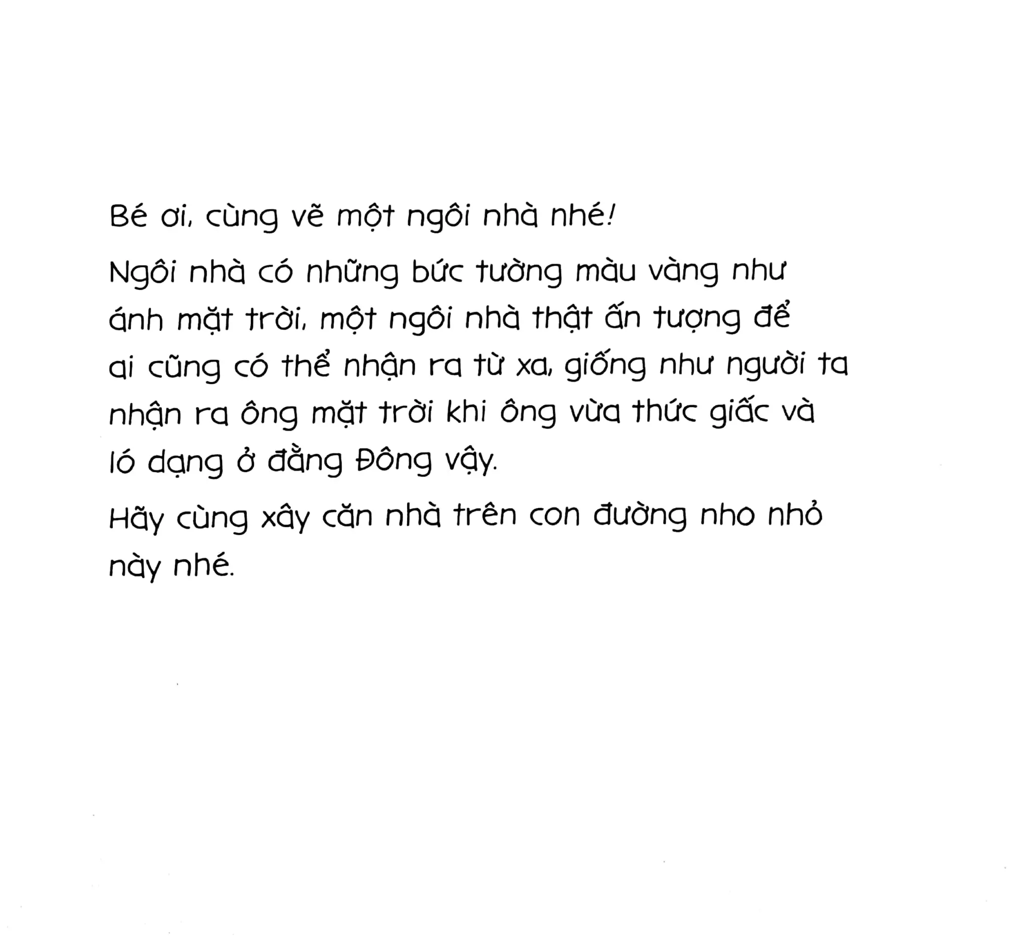 BÉ VẼ NGÔI NHÀ-TAY KHÉO TAY XINH