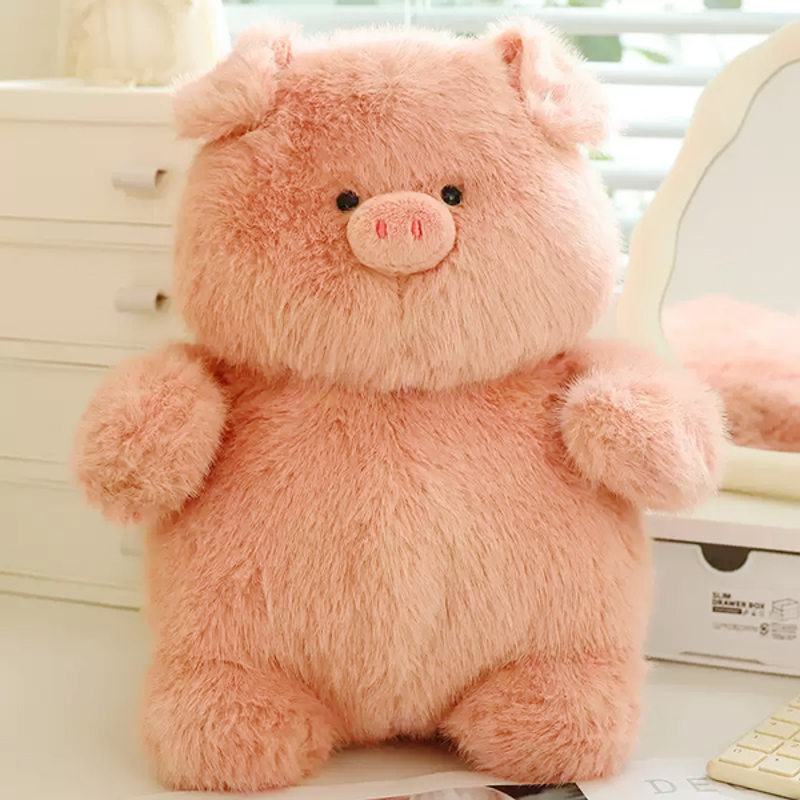 Tb Lông Xù Ngồi Heo 40380 40cm