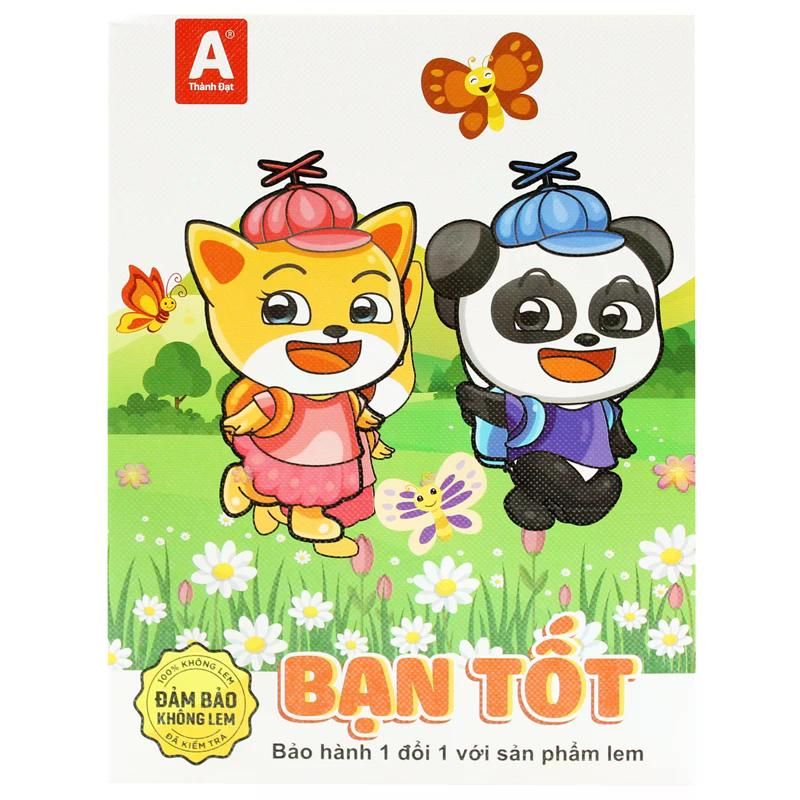 Tập Học Sinh 96tr Thành Đạt - Bạn Tốt A5 ĐL100gsm 4oly (Giao mẫu ngẫu nhiên)