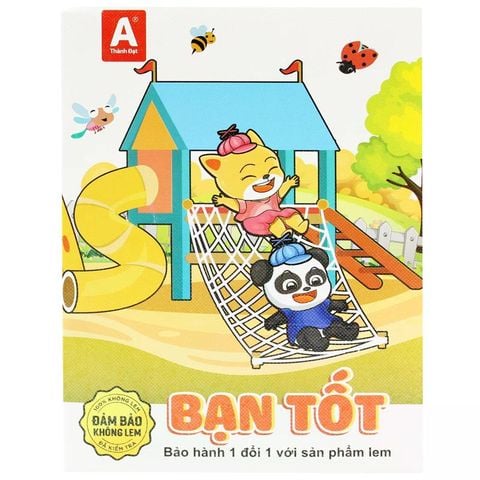 Tập Học Sinh 96tr Thành Đạt - Bạn Tốt A5 ĐL100gsm 5oly (Giao mẫu ngẫu nhiên)