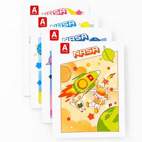 Tập Học Sinh 96tr Thành Đạt - Nasa A5 ĐL70gsm 4oly (Giao mẫu ngẫu nhiên)