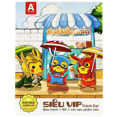 Tập Học Sinh 96tr Thành Đạt - Siêu Vip A5 ĐL120gsm 4oly (Giao mẫu ngẫu nhiên)