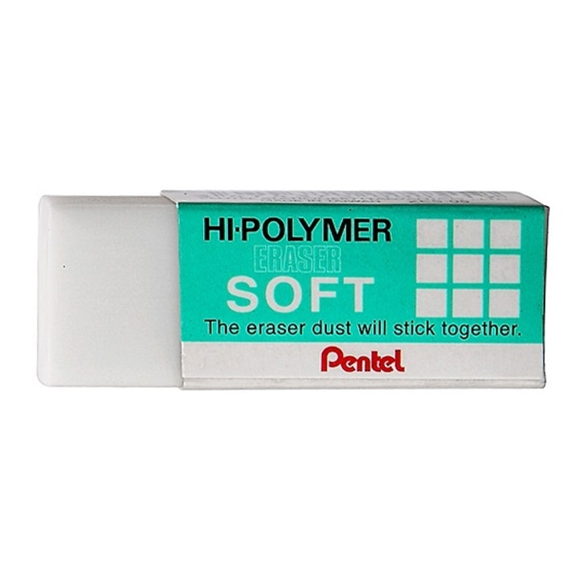 Pentel - Gôm Tẩy Chì Siêu Mềm - Cỡ Nhỏ - ZES-03ER-ND