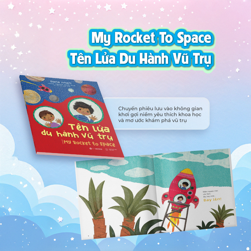 Tên Lửa Du Hành Vũ Trụ (Sách Màu)
