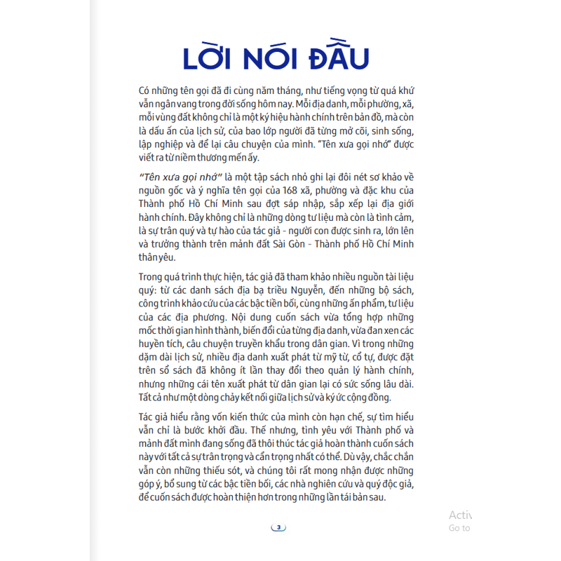 Tên Xưa Gọi Nhớ