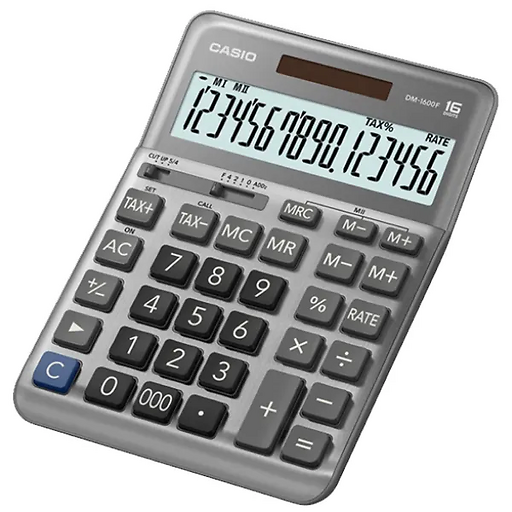 Máy Tính Casio Dm-1600F (4014-Bt)