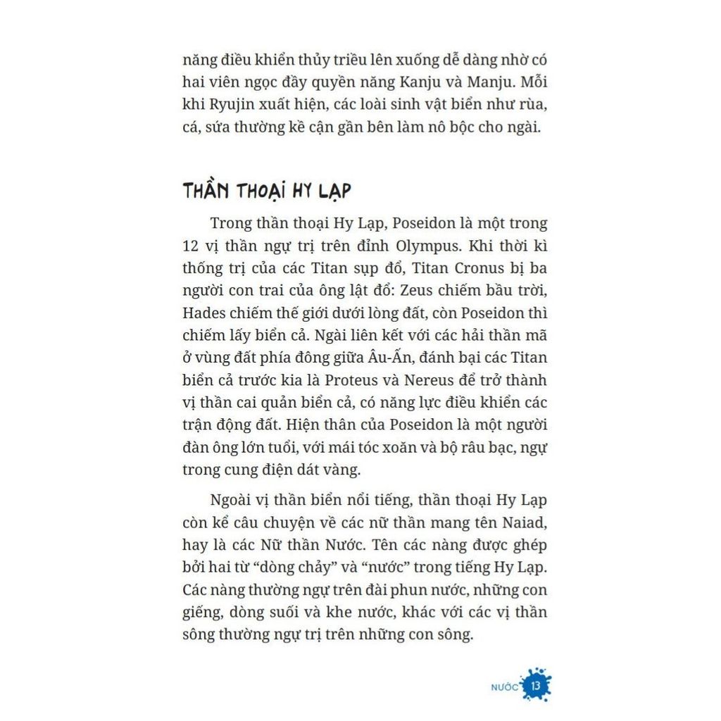 Thế Giới Nguyên Tố - Nước