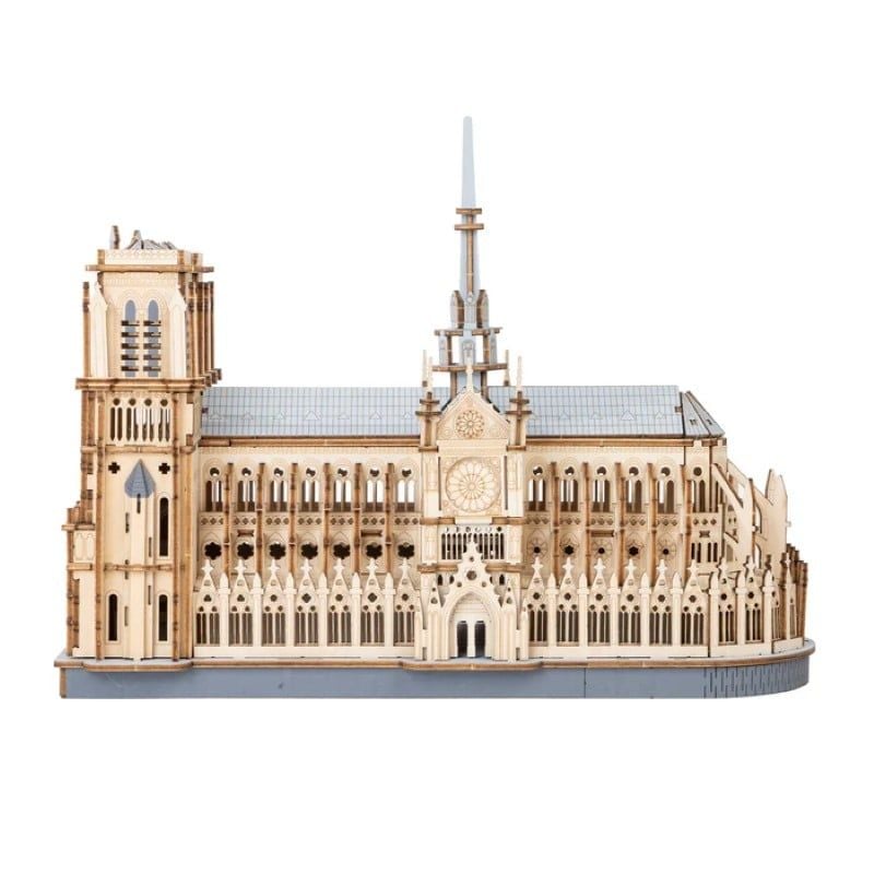 Robotime Đồ Chơi Lắp Ráp Thánh Đường Paris TG511