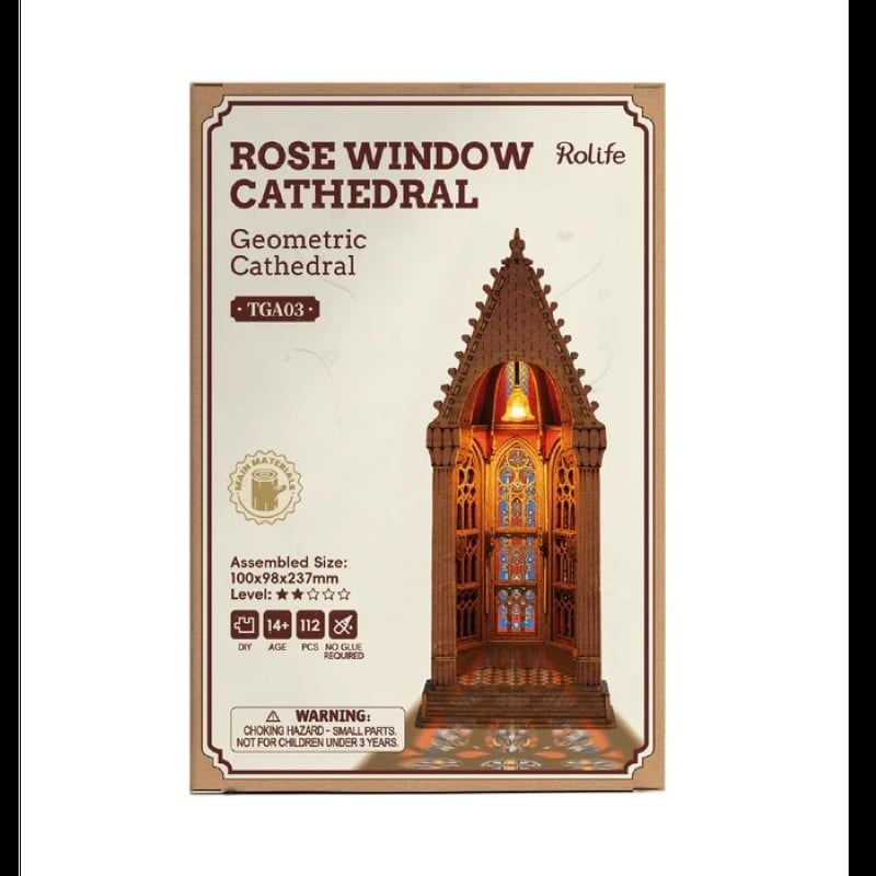 Robotime Đồ Chơi Lắp Ráp Thánh Đường Hình Học TGA03