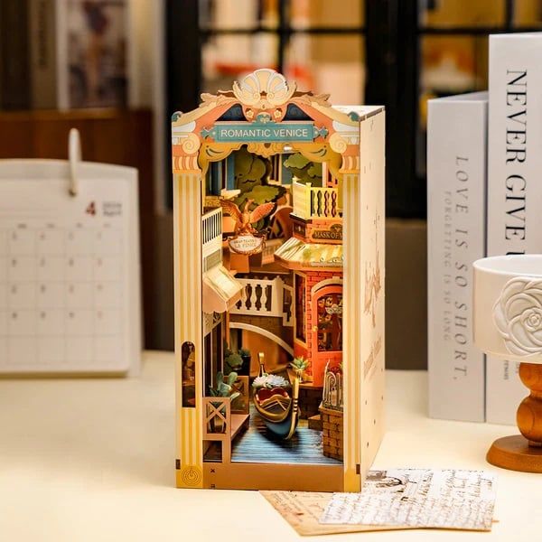 ROBOTIME Đồ Chơi Lắp Ráp Góc Đọc Sách Trong Nhà