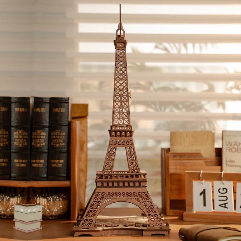 Robotime Đồ Chơi Lắp Ráp Tháp Eiffel Về Đêm TGL01