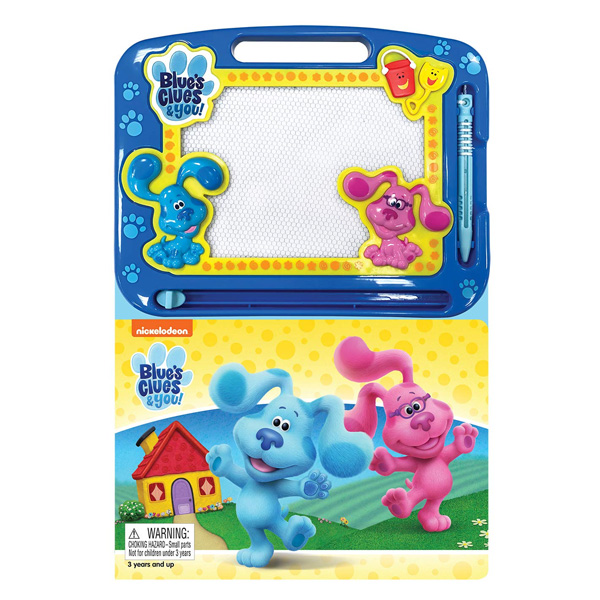 Nickelodeon Blue's Clues & You Learning Series - Learn To Write With Magnetic Drawing Pad, Doodle Pad For Kids And Children Learning Fun