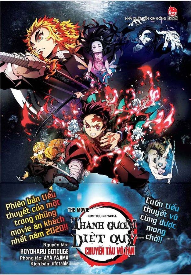 [Tiểu thuyết bản điện ảnh] Thanh Gươm Diệt Quỷ - Chuyến Tàu Vô Tận