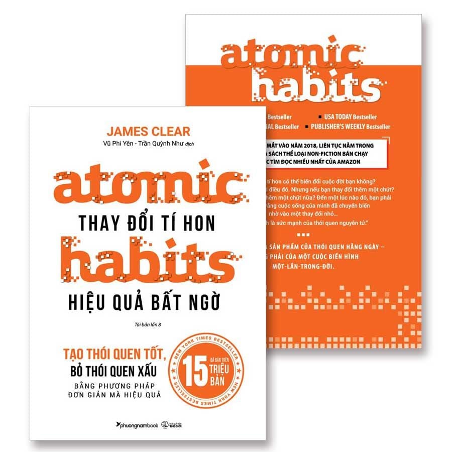 Atomic Habits - Thay Đổi Tí Hon, Hiệu Quả Bất Ngờ (Tái bản năm 2024)