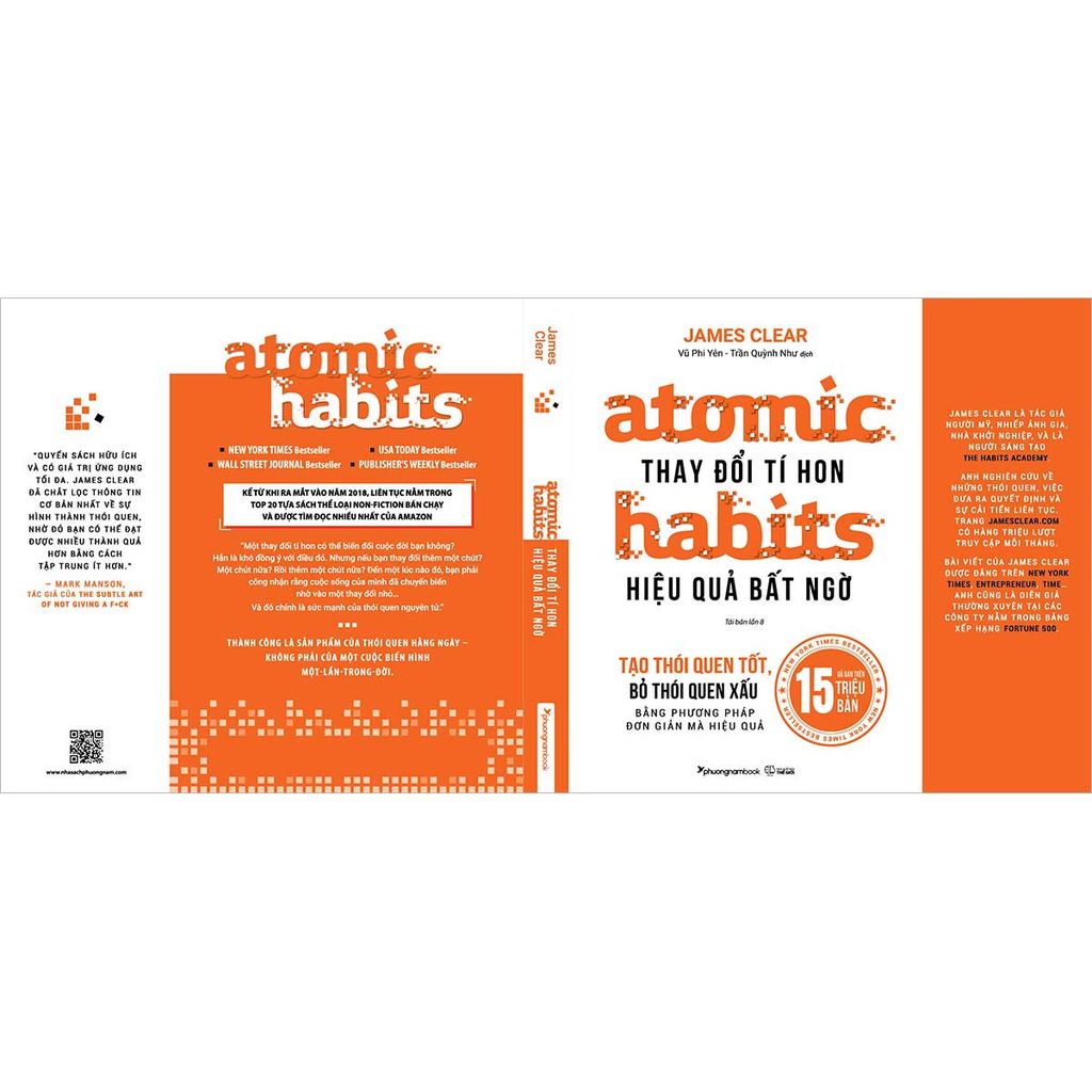 Atomic Habits - Thay Đổi Tí Hon, Hiệu Quả Bất Ngờ (Tái bản năm 2026)