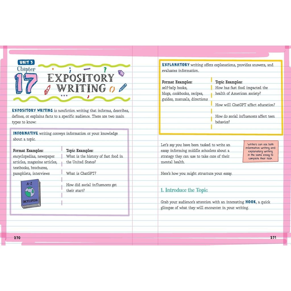 The Big Fat Middle School English Language Arts Workbook