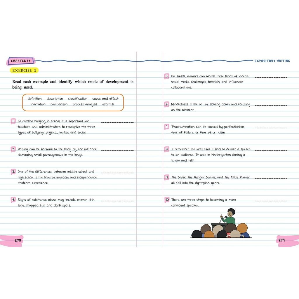The Big Fat Middle School English Language Arts Workbook