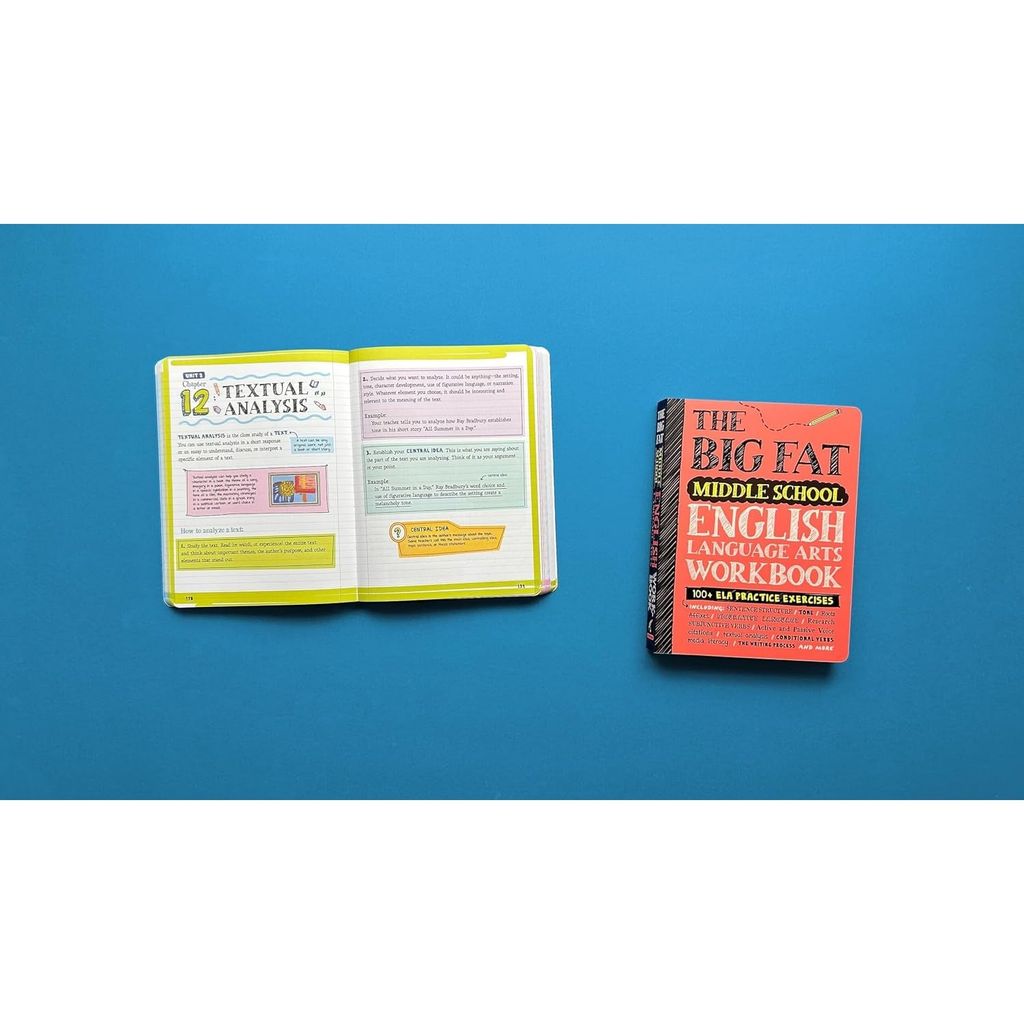 The Big Fat Middle School English Language Arts Workbook