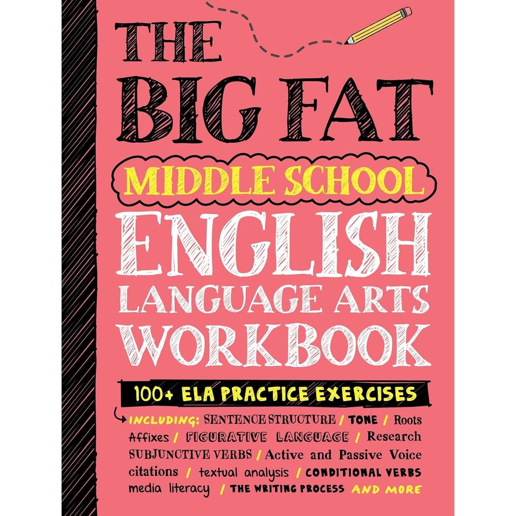 The Big Fat Middle School English Language Arts Workbook