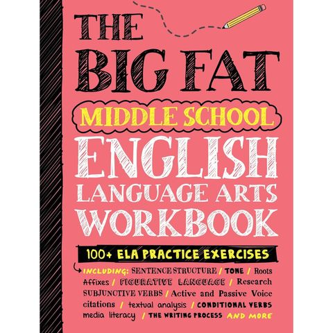The Big Fat Middle School English Language Arts Workbook